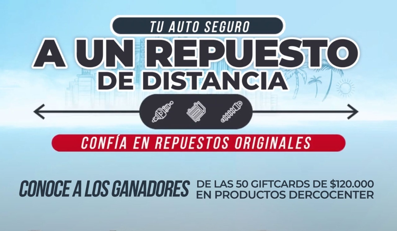 Foto Conoce a los ganadores de una giftcard de $120.000 en productos DercoCenter