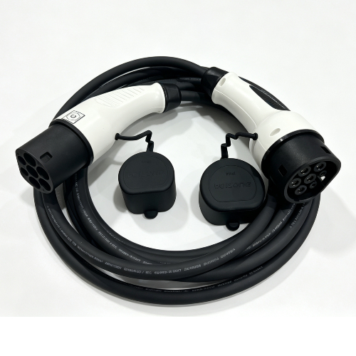 Foto de Cable de carga 7KW PHEV / NEV / EV Tipo 2 a tipo 2. Estandar Europeo.