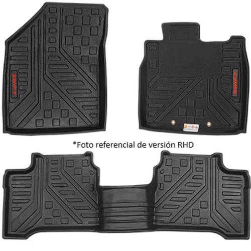 Set de pisos Calce perfecto Goma TPE para interior Suzuki Swift Suzuki