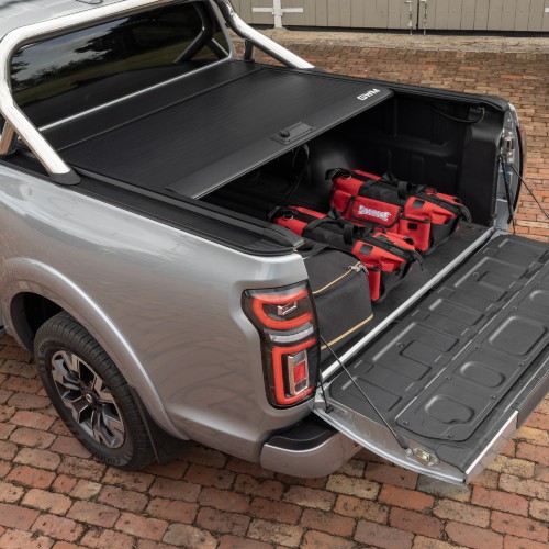 TAPA RETRACTIL GWM POER - MODELOS CON BARRA CROMADA EN PICKUP Great Wall